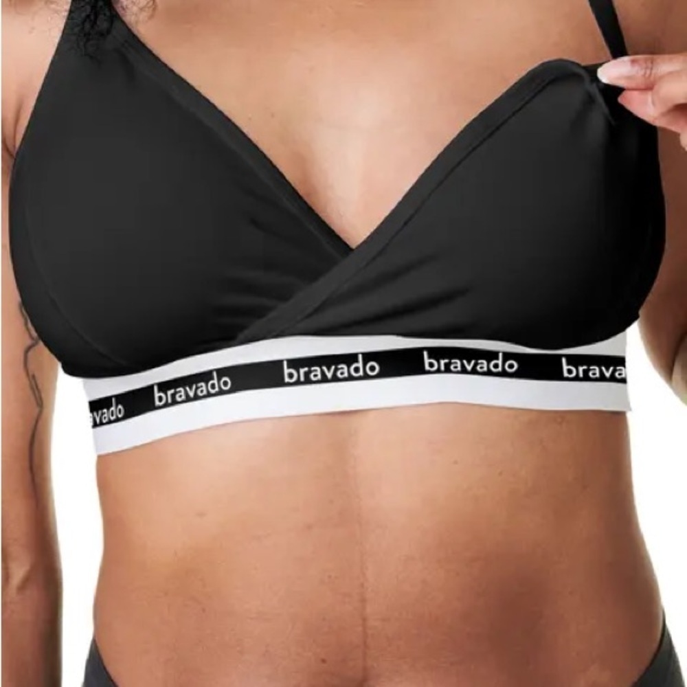 Bravado Black Crossover Bra